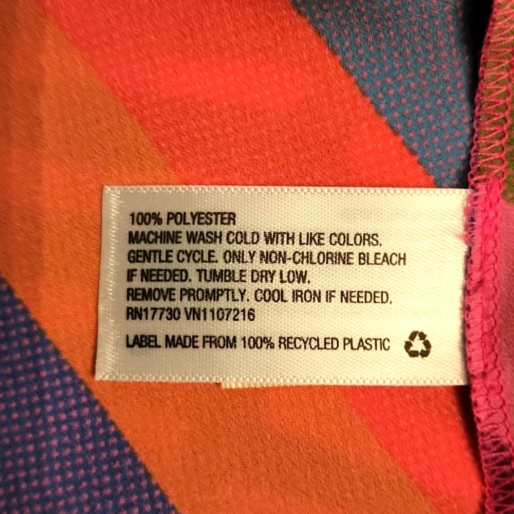 A New Day Dress Handkerchief Sleeveless  Pink Size XS - Picture 13 of 17